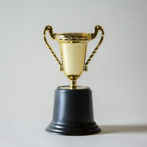 Acrylic Award Trophy with custom print