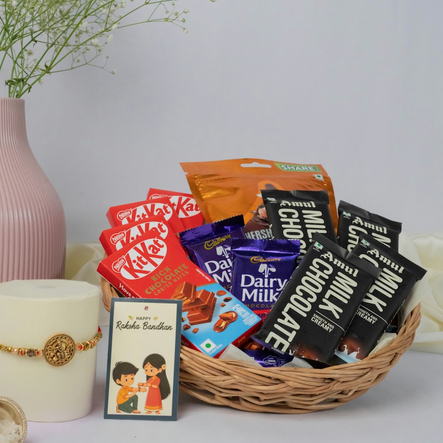 Birthday Gift Hamper with custom print