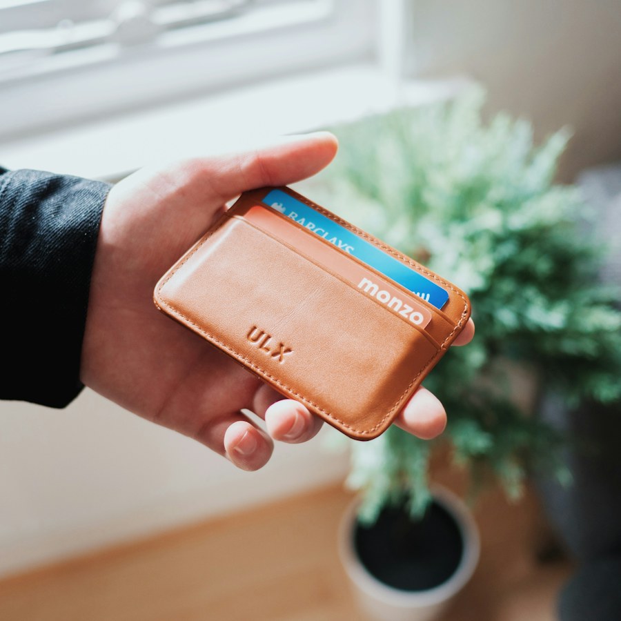 Card Holder Wallet RFID with custom print