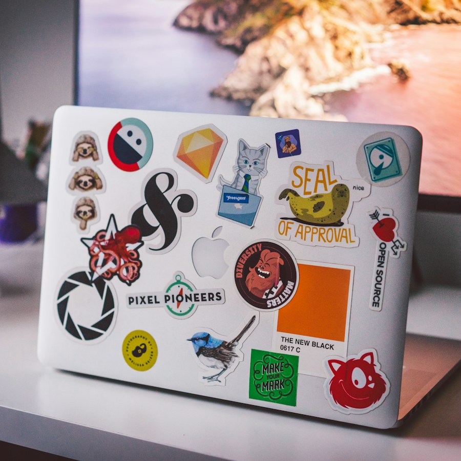 Laptop Skin Stickers with custom print