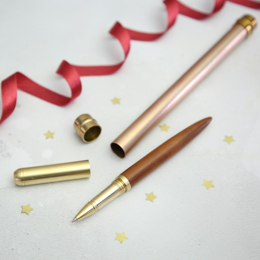 Metal Pen Set with Box with custom print