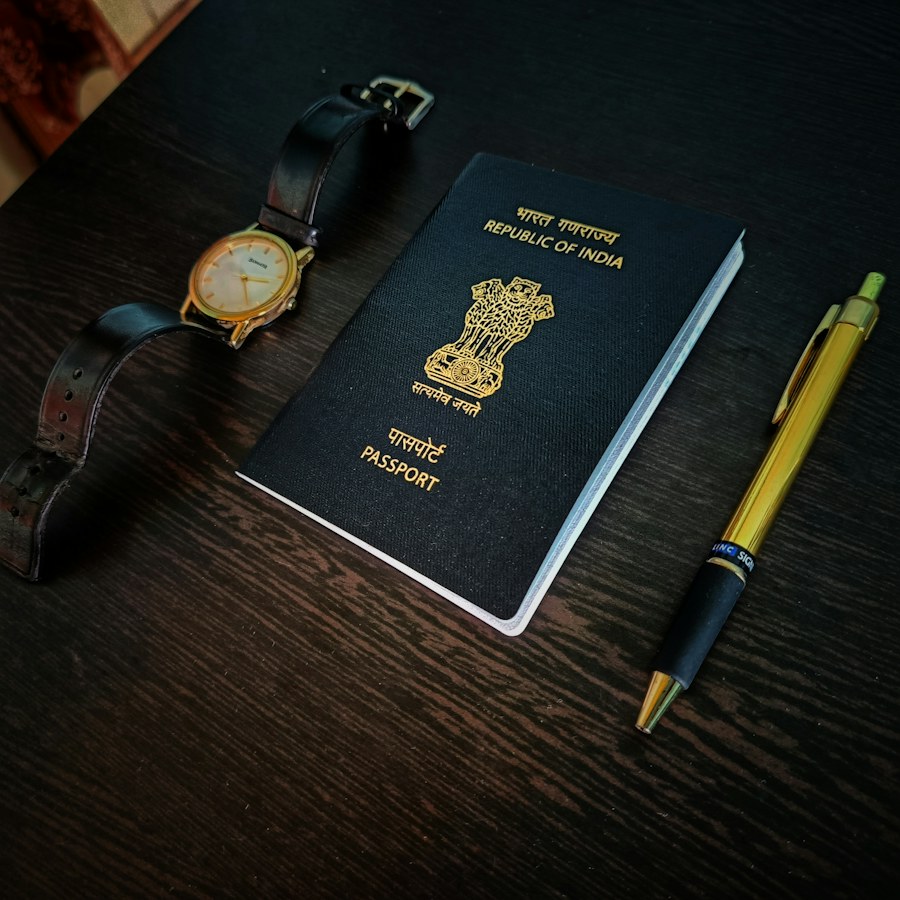 Passport Cover with Name with custom print