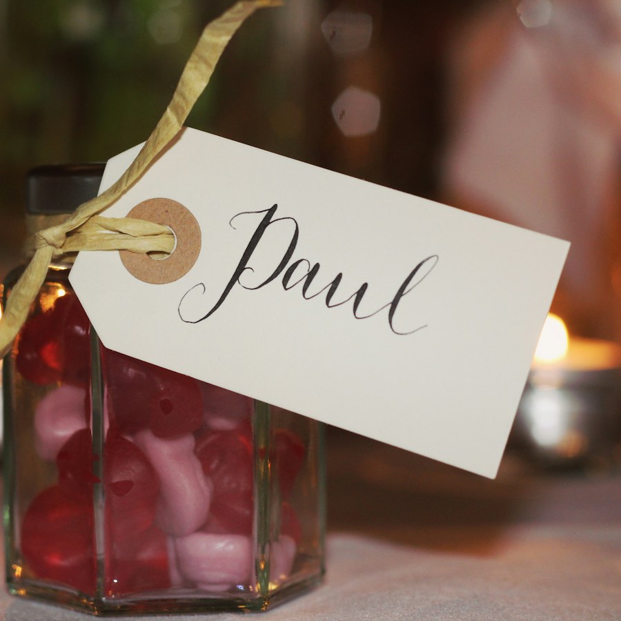 Wedding Favours Box (50) with custom print